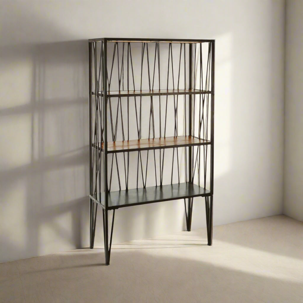 Forge 4 Tier Metal Frame Shelf Unit