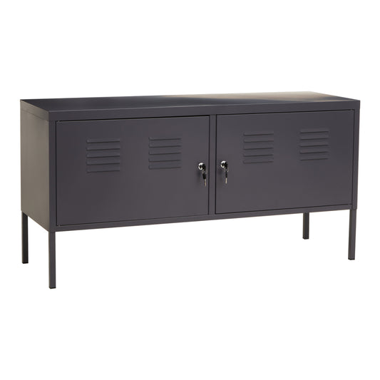 Varsity Two Door Grey Locker Cabinet