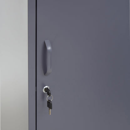 Varsity Grey Tall One Door Locker