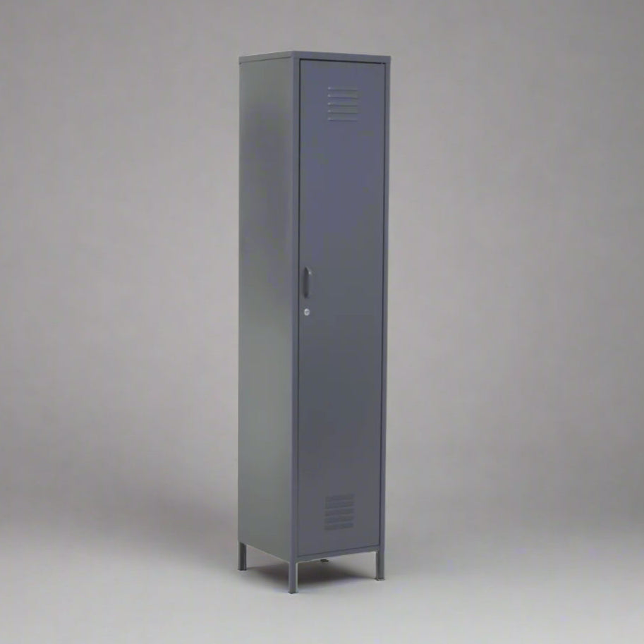 Varsity Grey Tall One Door Locker