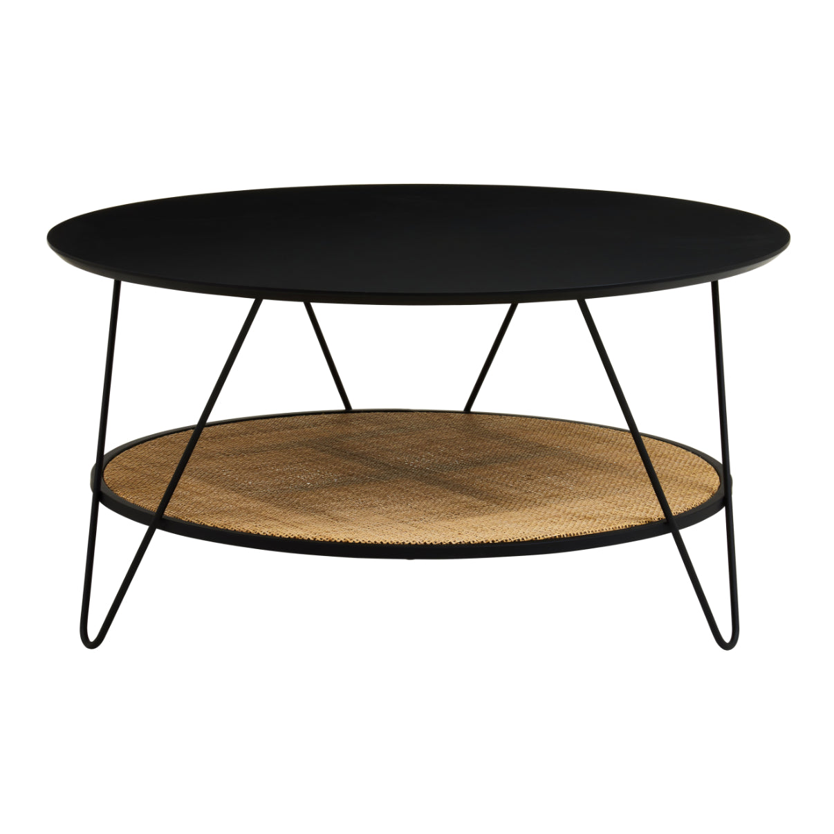 Java Coffee Table With Hairpin Legs