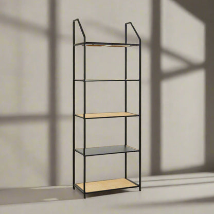 Java 5 Tier Metal Frame Shelf Unit