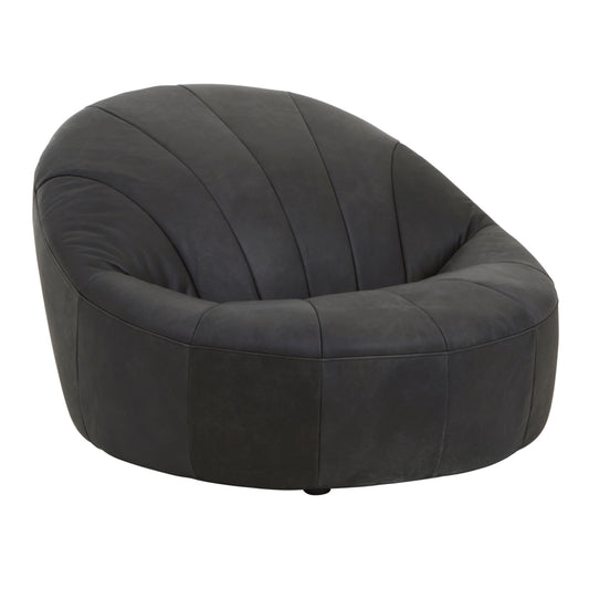 Shoreditch Black Leather Chair