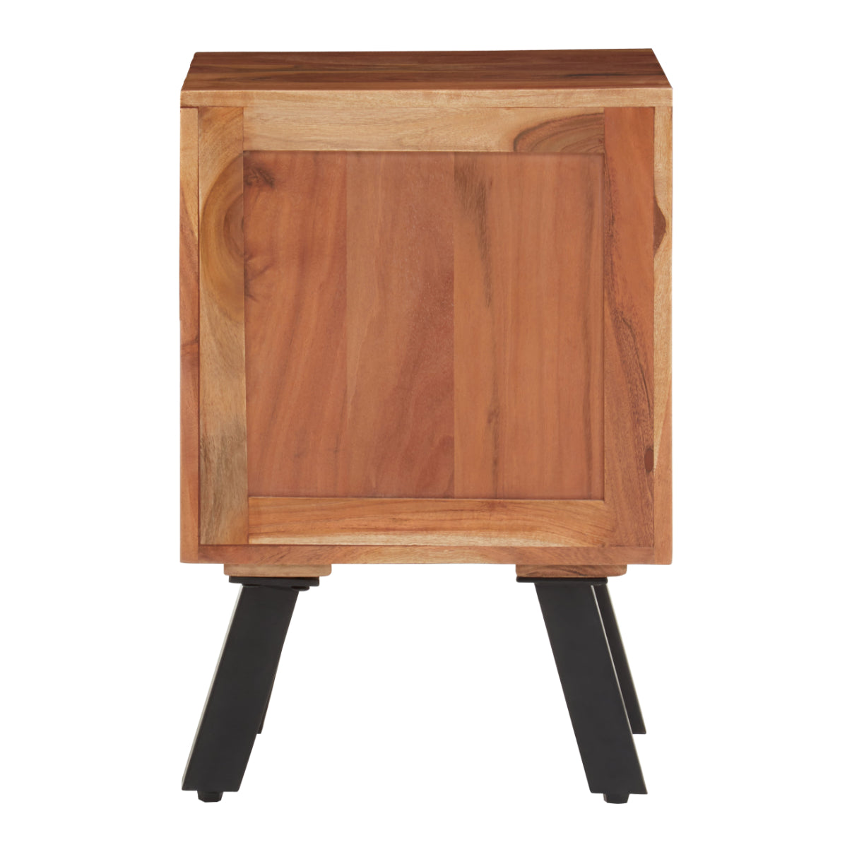 Rama Three Drawer Acacia Side Table