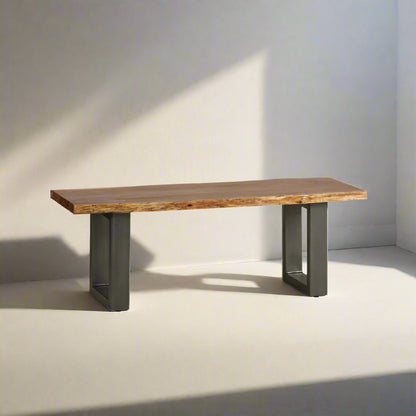 Baltic Acacia Wood Bench